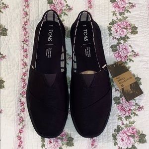 Black Heritage Canvas Toms For Men